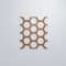 Ekena Millwork Large Westmore Decorative Fretwork Wood Wall Panels, Walnut, 15 1/2"W x 23 3/8"H x 3/8"T WALW24X24X0375WSTWA - alternate 2